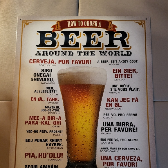 How To Order A Beer Bar Sign - Picture 2 of 3